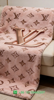 Louis Vuitton Throw Blankets